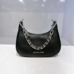 Michael Kors 35R3S4CC5L Cora Mini Zip Pouchette IN Black